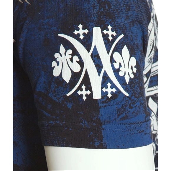 Archaic By Affliction Men's T-Shirt SPIKE WINGS - Picture 6 of 10